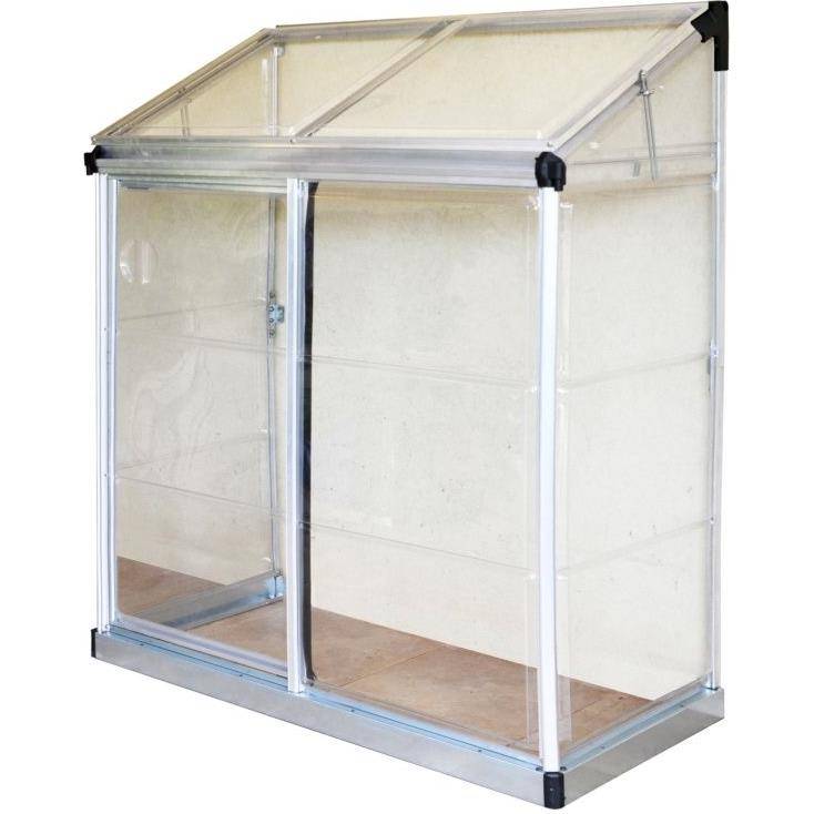 Serre adossée en polycarbonate alu 0.75 M2  - Palram Canopia - Image 6