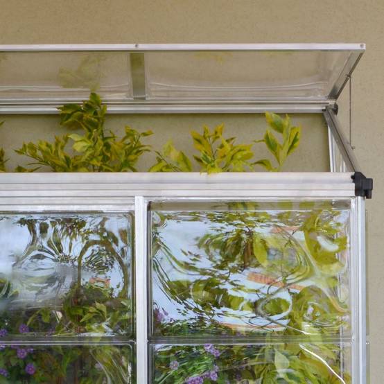 Serre adossée en polycarbonate alu 0.75 M2 - Palram Canopia - Image 10