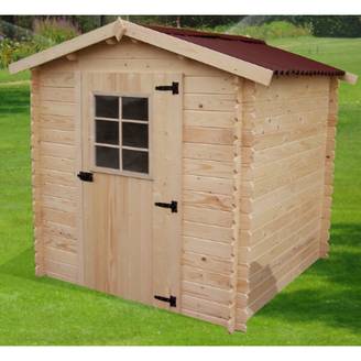Habrita - Abri de Jardin Bois Naturel 4,28m² Ep.28mm – HABRITA