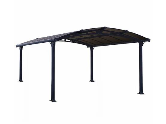 Carport aluminium toit polycarbonate : 1 voiture - 15,4 M2 - Image 6