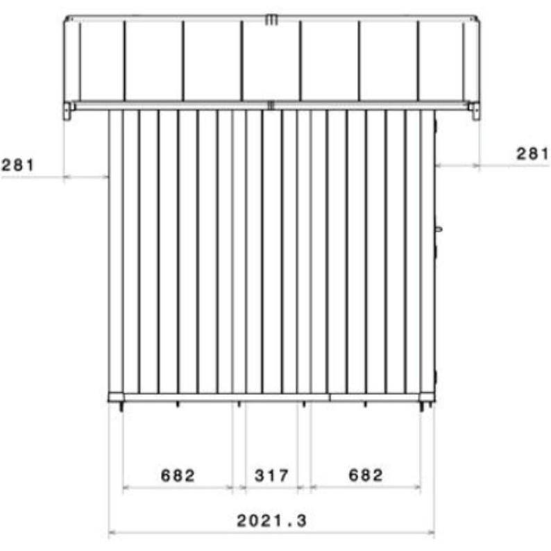 Grosfillex - Abri de jardin résine 4 M2 Ep.26mm Utility - GROSFILLEX - Image 2