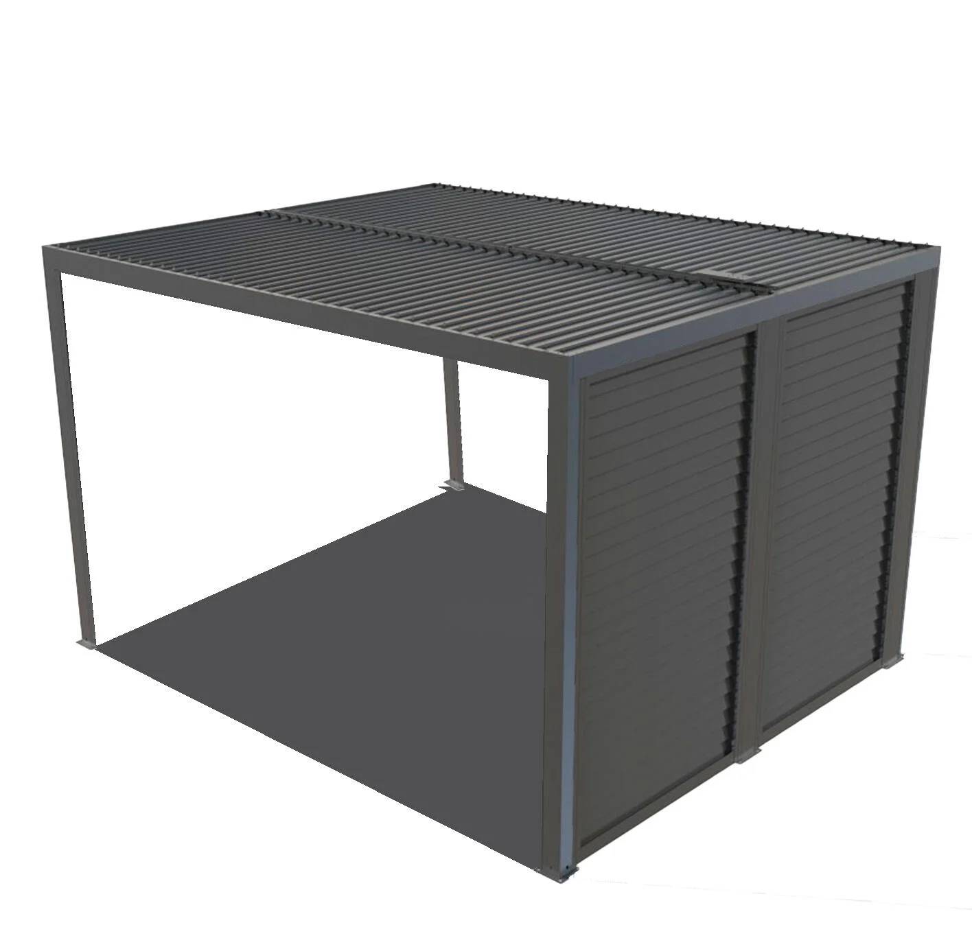 Pergola autoportante bioclim. Alu. Vantelles latérales 10,80 m2 - Image 13
