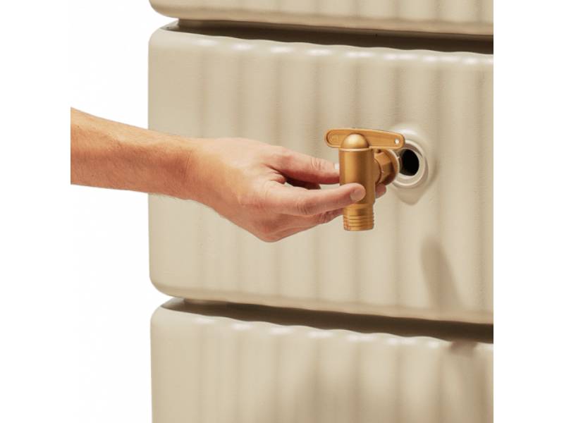 Garantia - Récupérateur d'eau de pluie mural 500L Slim taupe – GARANTIA - Image 3