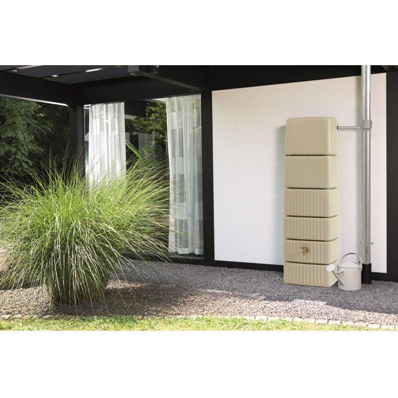 Garantia - Récupérateur d'eau de pluie mural 500L Slim taupe – GARANTIA - Image 7