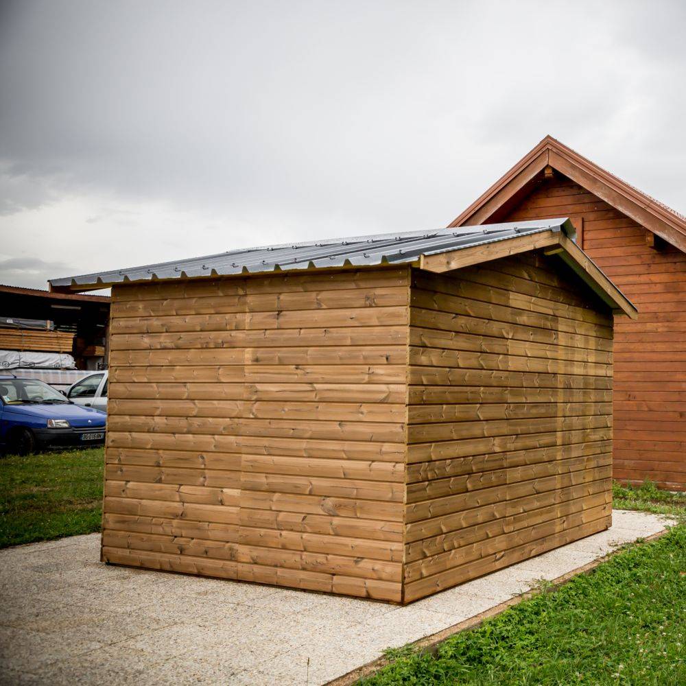Habrita - Abri de jardin Bois Thermo-Chauffé 10,33m² Ep.19mm - HABRITA - Image 7