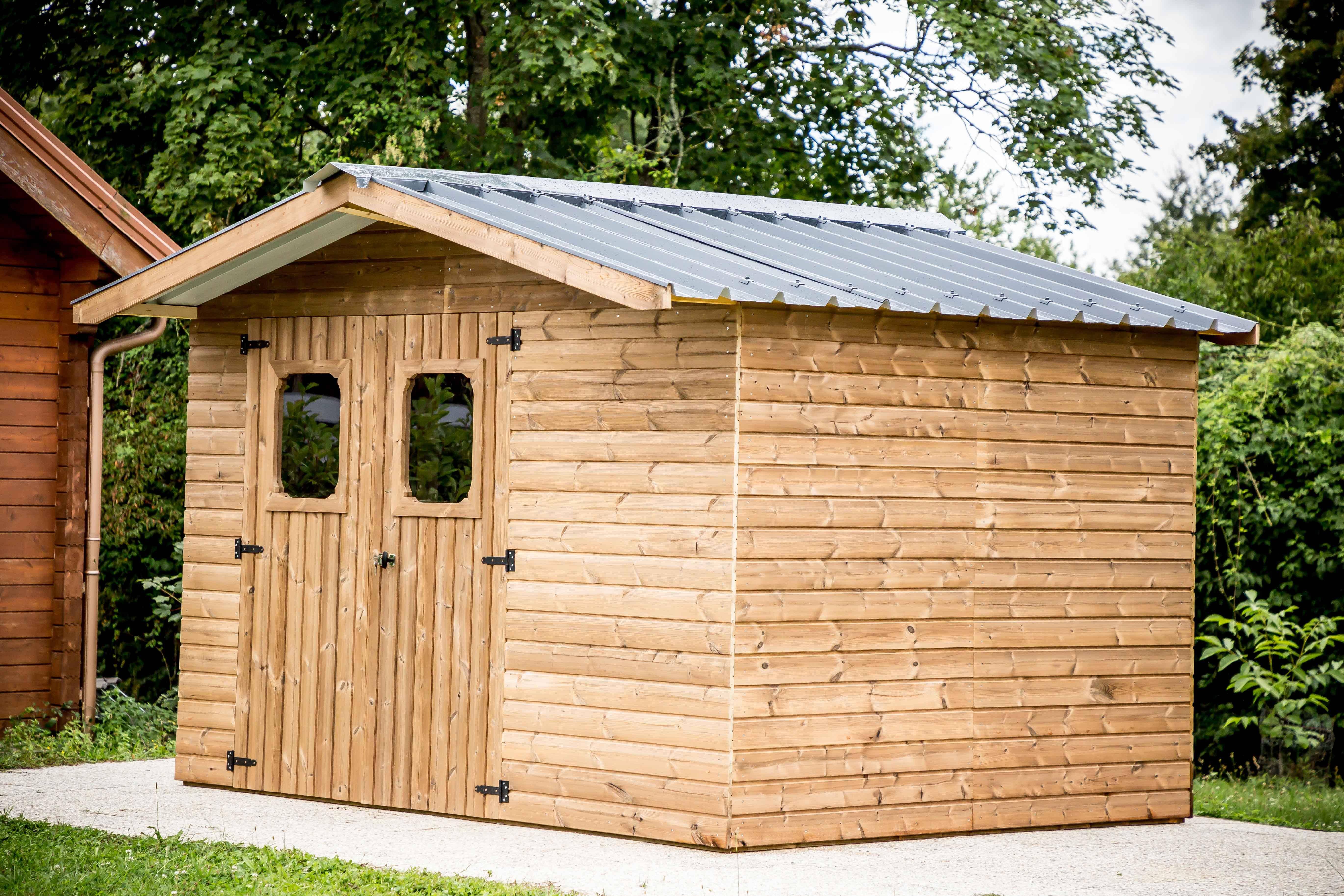 Habrita - Abri de jardin Bois Thermo-Chauffé 10,33m² Ep.19mm - HABRITA - Image 9