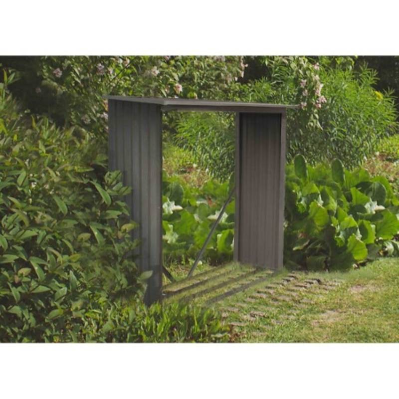Abri Bûches Métal CHALET ET JARDIN - Image 1