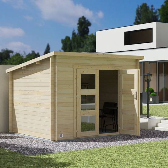 Cerland - Abri de jardin bois Juno modern - Cerland - Image 3