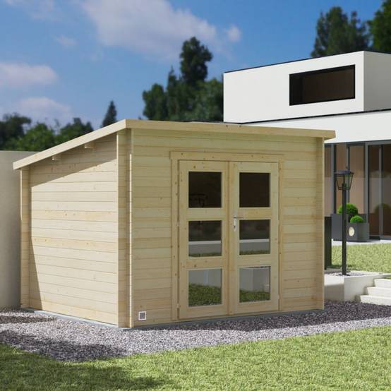 Cerland - Abri de jardin bois Juno modern - Cerland - Image 2