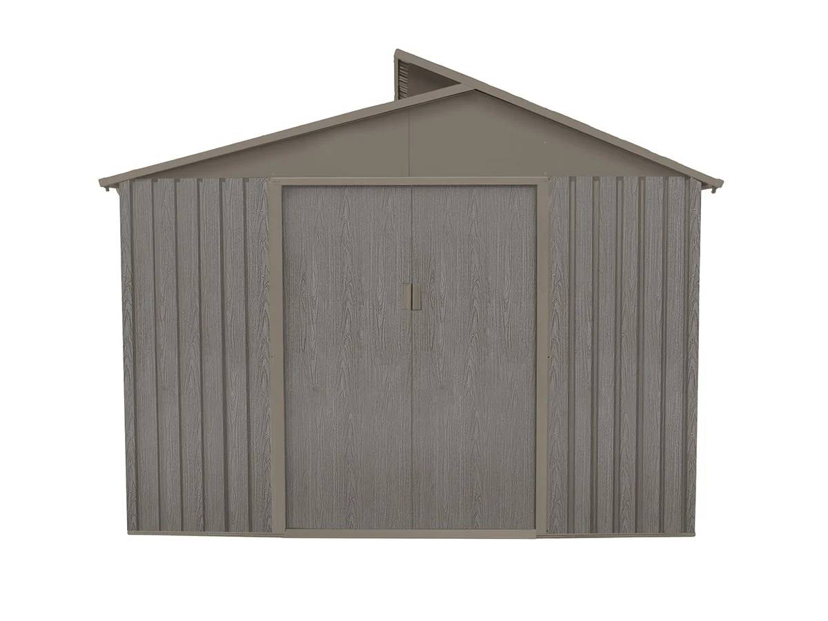 Abri de jardin Métal Gris bois vieilli 4,83m² – CHALET & JARDIN - Image 9