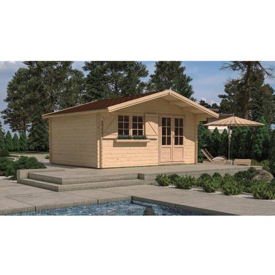 Cerland - Abri De Jardin Bois Epicéa 17,3 m² Lilac – Cerland - Image 3