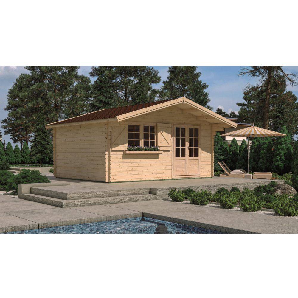 Cerland - Abri De Jardin Bois Epicéa 17,3 m² Lilac – Cerland - Image 3