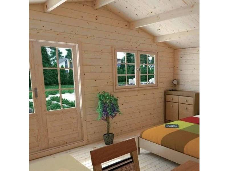 Cerland - Abri De Jardin Bois Epicéa 17,3 m² Lilac – Cerland - Image 2