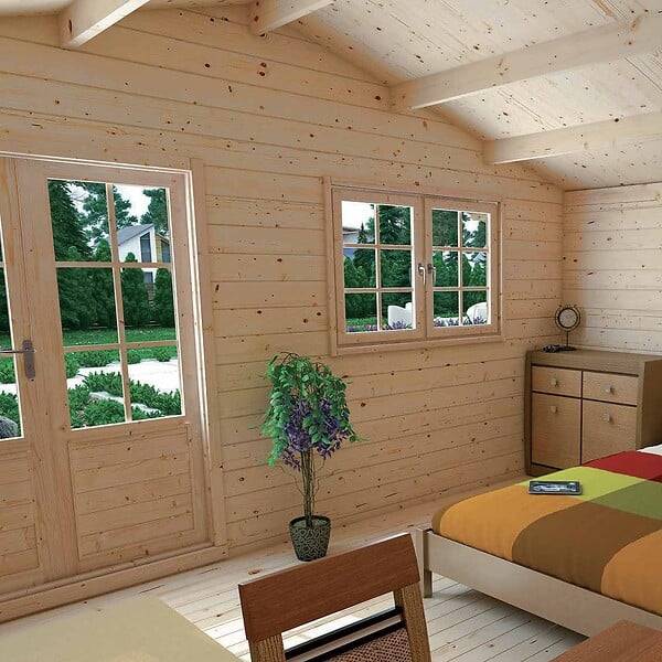 Cerland - Abri De Jardin Bois Epicéa 17,3 m² Lilac – Cerland - Image 4