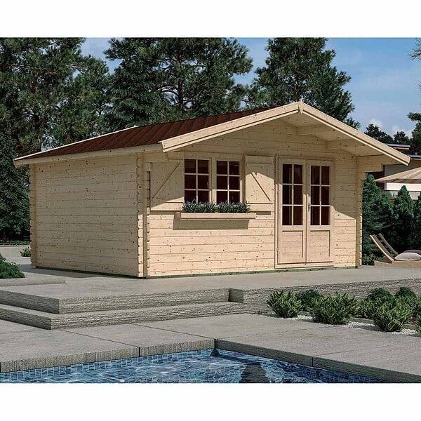 Cerland - Abri De Jardin Bois Epicéa 17,3 m² Lilac – Cerland - Image 6