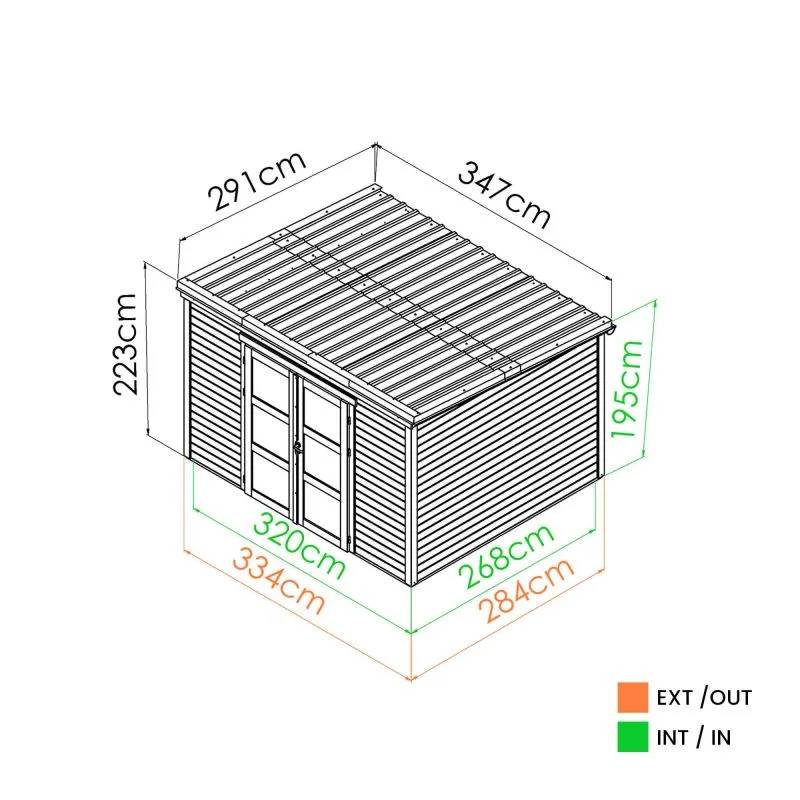Cerland - Abri De Jardin SHELTY MODERN - Cerland - Image 5