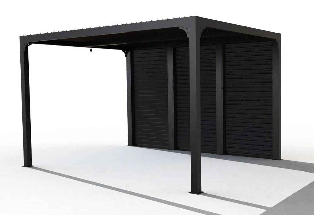 Pergola autoport biocli. Alu Vantelles lat. côté 3m60- 10,80m2 - Image 6