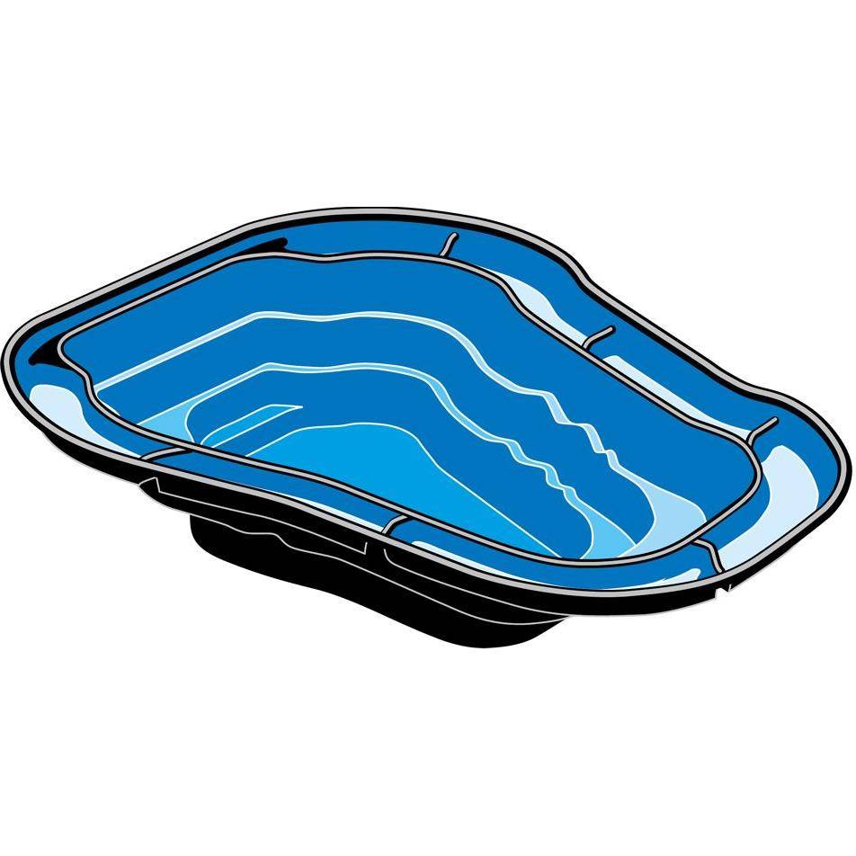 Ubbink - Bassin préformé HDPE Océan II 2000 L - Ubbink - Image 3