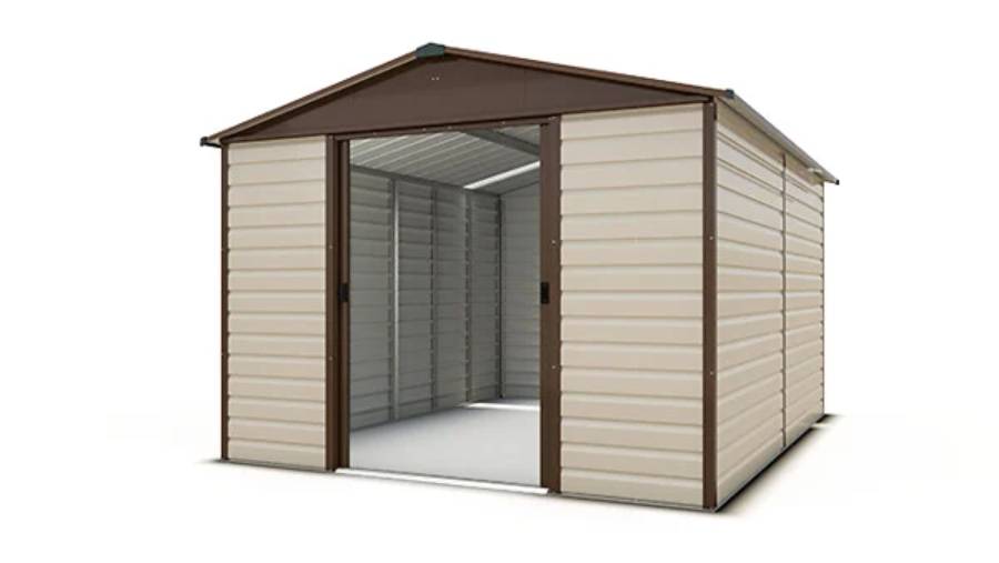 Yardmaster - Abri de jardin métal 11,39 M2 Ep. 0,30 mm Trigano - Image 8