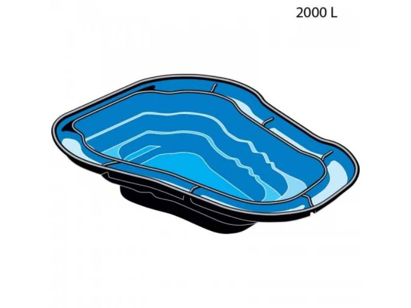 Ubbink - Bassin préformé HDPE Océan I 1500 L - Ubbink - Image 3