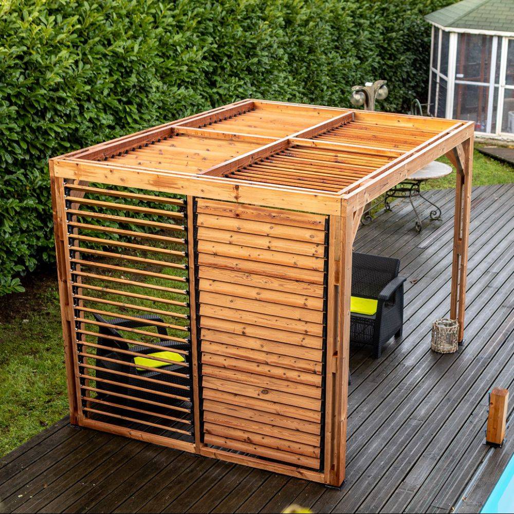 Pergola autoportante bois – HABRITA