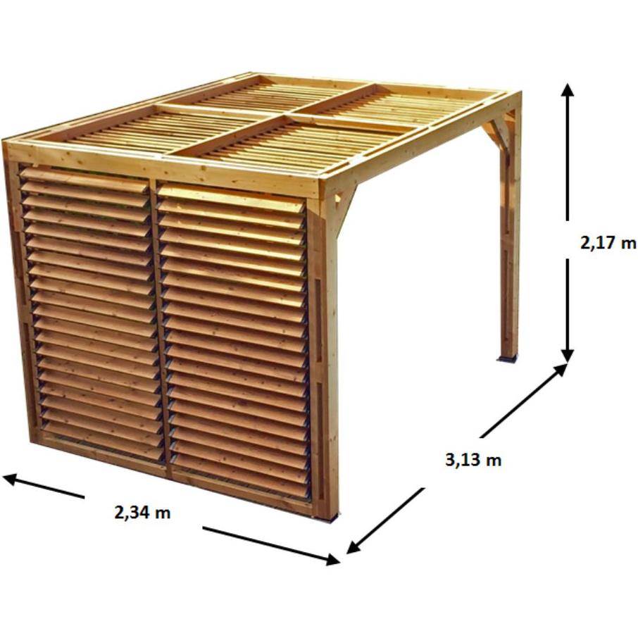 Pergola autoportante bois – HABRITA - Image 4