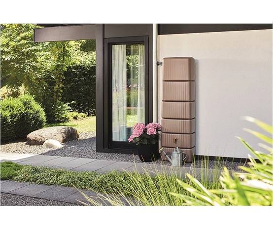 Garantia - Récupérateur d'eau de pluie 300L mural Slim taupe – GARANTIA - Image 4