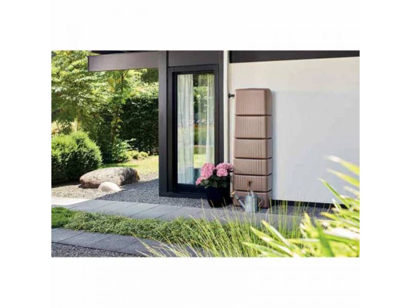 Garantia - Récupérateur d'eau de pluie 300L mural Slim taupe – GARANTIA - Image 6