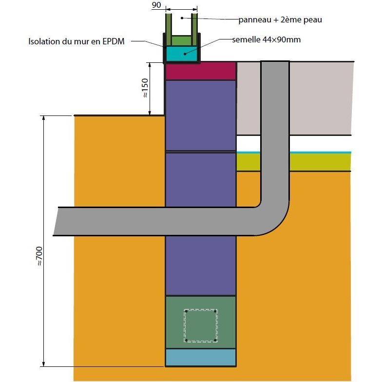 Decor et Jardin - Abri de Jardin Bois Toit Plat Semi-Habitable 9,7m² Ep.90mm - DECOR ET JARDIN - Image 7