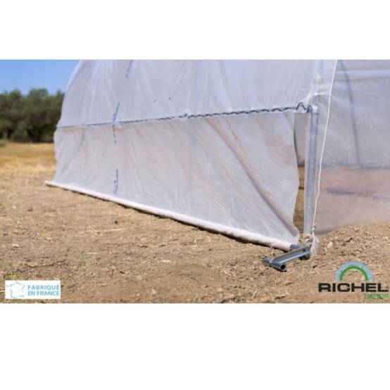 Richel Serre - Kit aération latérale L. 6m pour serre 18 ou 27 m² – Richel serre - Image 2