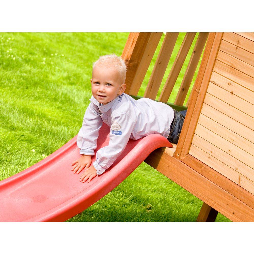 Axi - Maison Enfant Bois Cèdre avec Toboggan – AXI - Image 5
