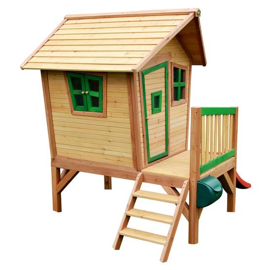 Axi - Maison Enfant Bois Cèdre avec Toboggan – AXI - Image 12