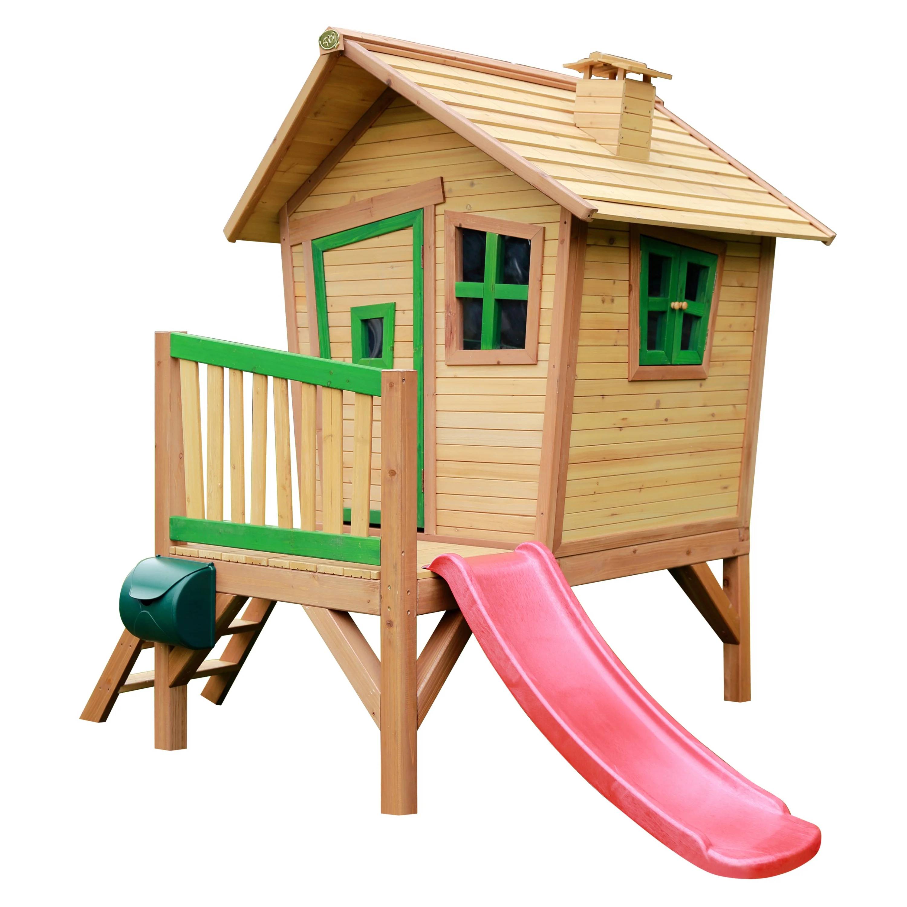 Axi - Maison Enfant Bois Cèdre avec Toboggan – AXI - Image 13