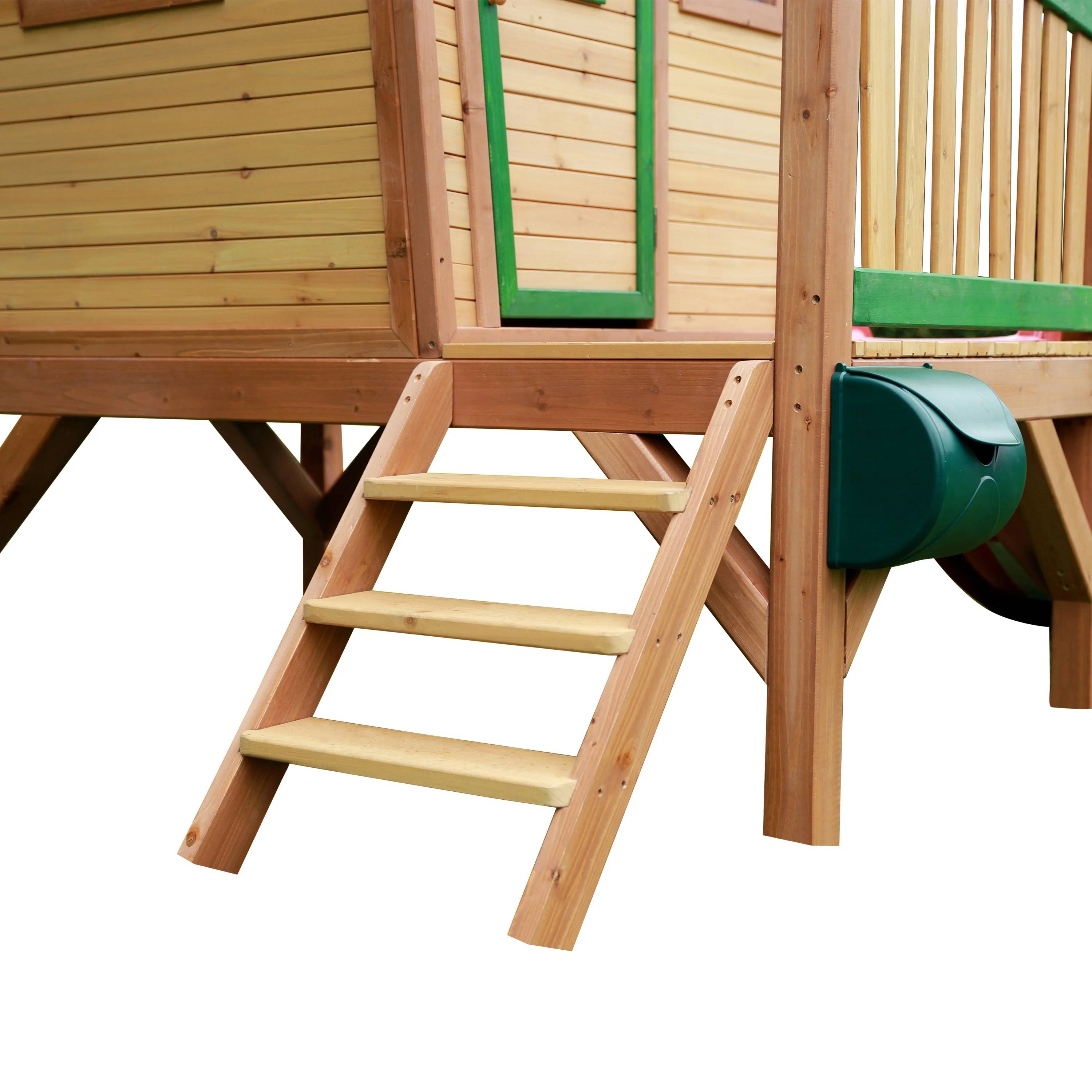 Axi - Maison Enfant Bois Cèdre avec Toboggan – AXI - Image 15