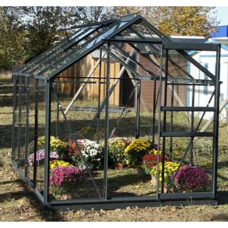 Serre Jardin Aluminium Verre Trempé – CHALET-JARDIN