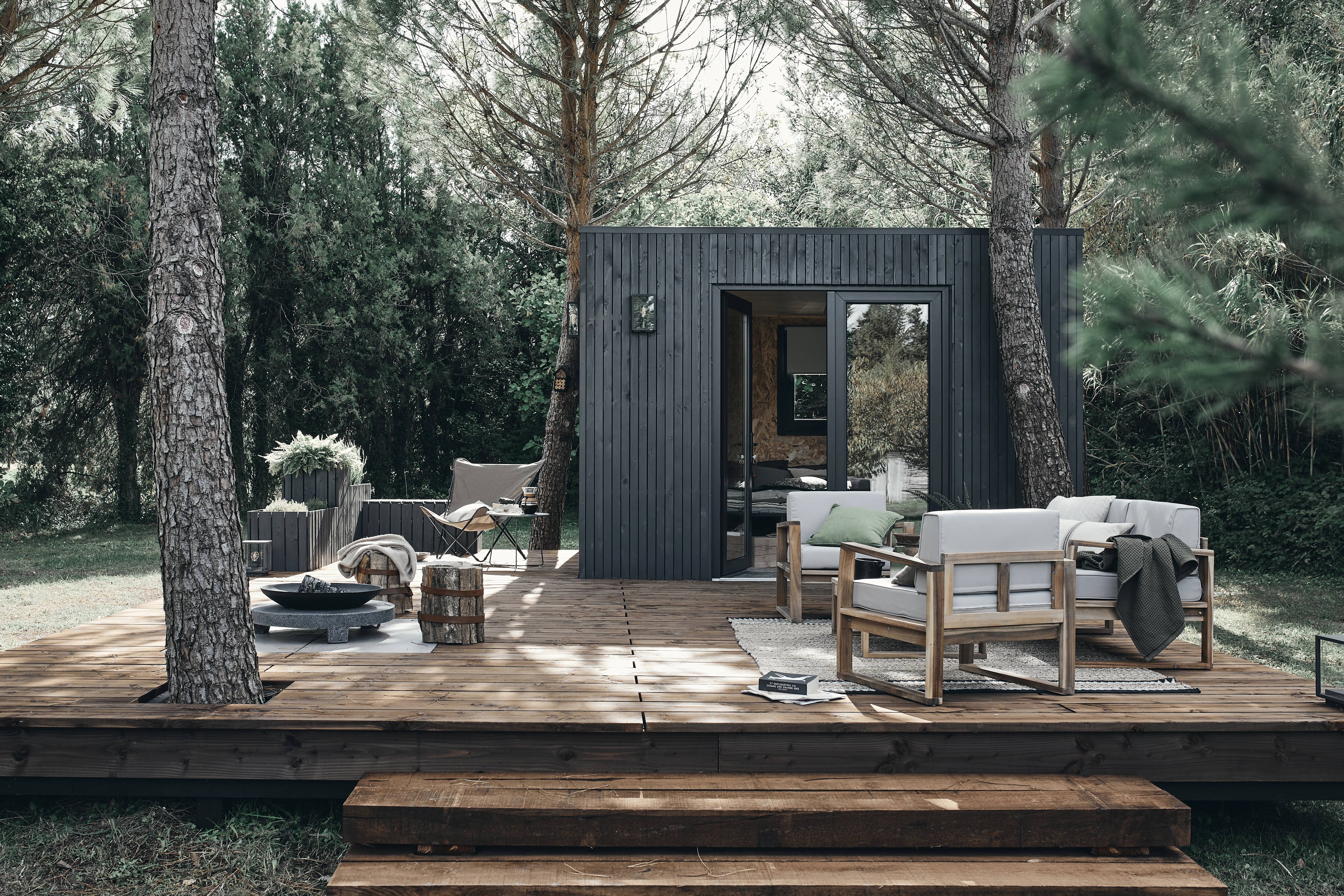 Decor et Jardin - Abri de jardin bois toit plat 12,5m² Ep.60mm - DECOR ET JARDIN - Image 12
