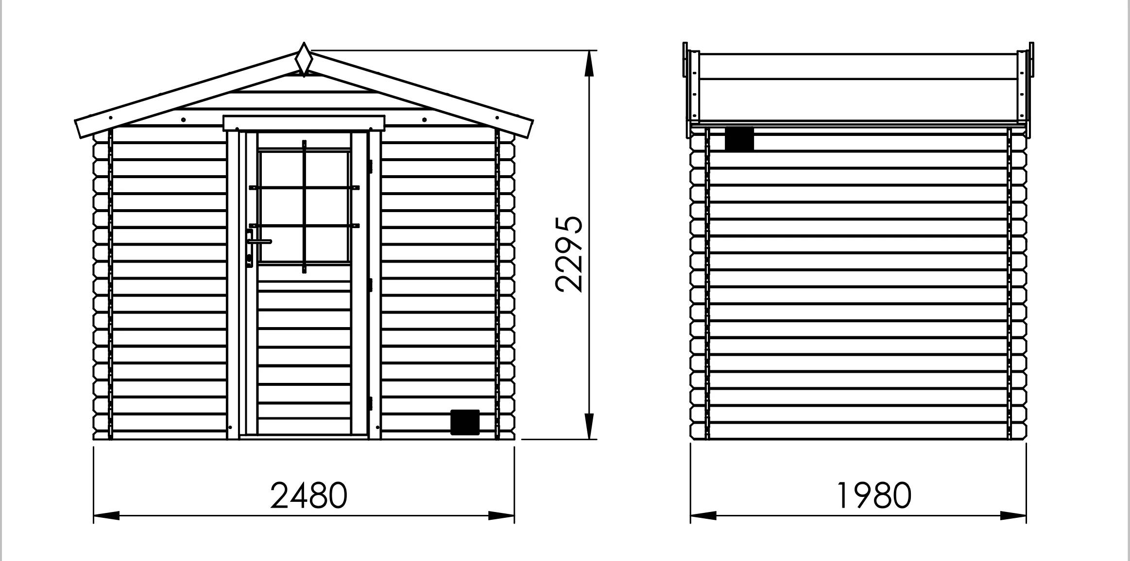 Cerland - Abri de Jardin Juno - Cerland - Image 9