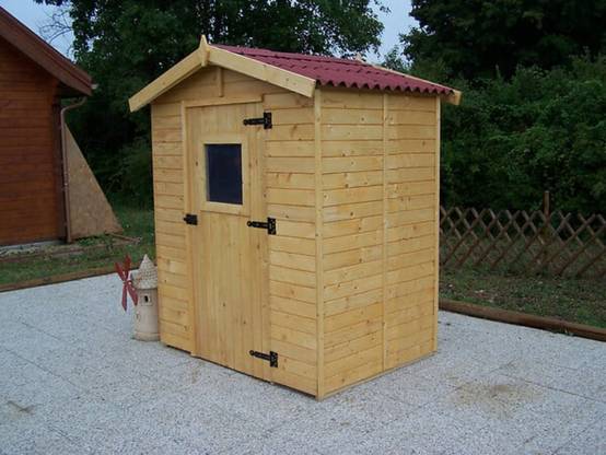 Habrita - Abri de jardin bois avec plancher 3,55m² Ep.16mm – HABRITA - Image 3