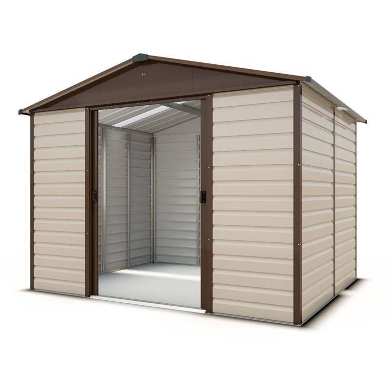 Abri de jardin métal 7,18 M2 Ep. 0,30 mm Trigano