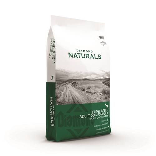 Diamond naturals - Croquettes pour chien adulte de grande race au poulet & riz - sac 2 kg - DIAMOND NATURALS
