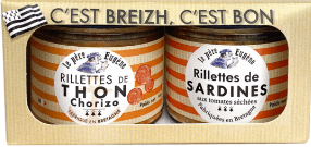 Le père Eugène - Duo rillettes sardine et thon - Le Père Eugène