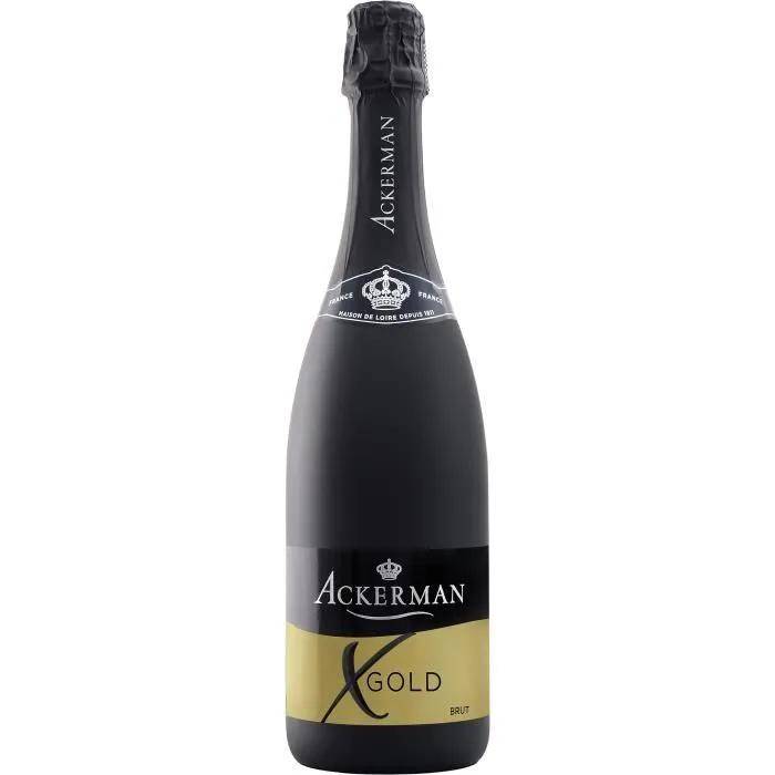 Ackerman X Gold vin effervescent blanc brut 75cl - Orchidees maisons de vin - Image 4