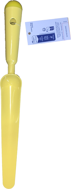 Marque Blanche et Economique - Couteau desherbeur 31,3 cm, en acier jaune citron - Image 1