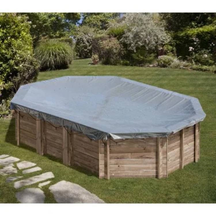Gré - Bâche hiver pour piscine bois ovale GRENADE 2 - Gré - Image 2