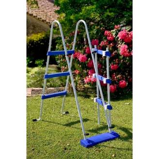 Gré - Piscine hors-sol ovale acier blanc 5,27 x 3,27 H1,22 m – GRE