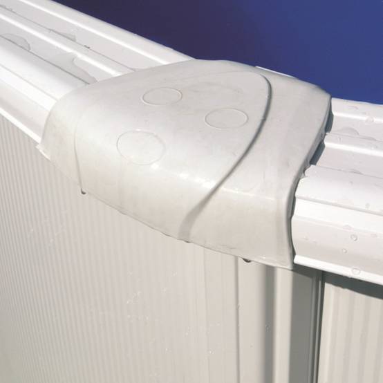 Gré - Piscine hors-sol ovale acier blanc 5,27 x 3,27 H1,22 m – GRE - Image 9