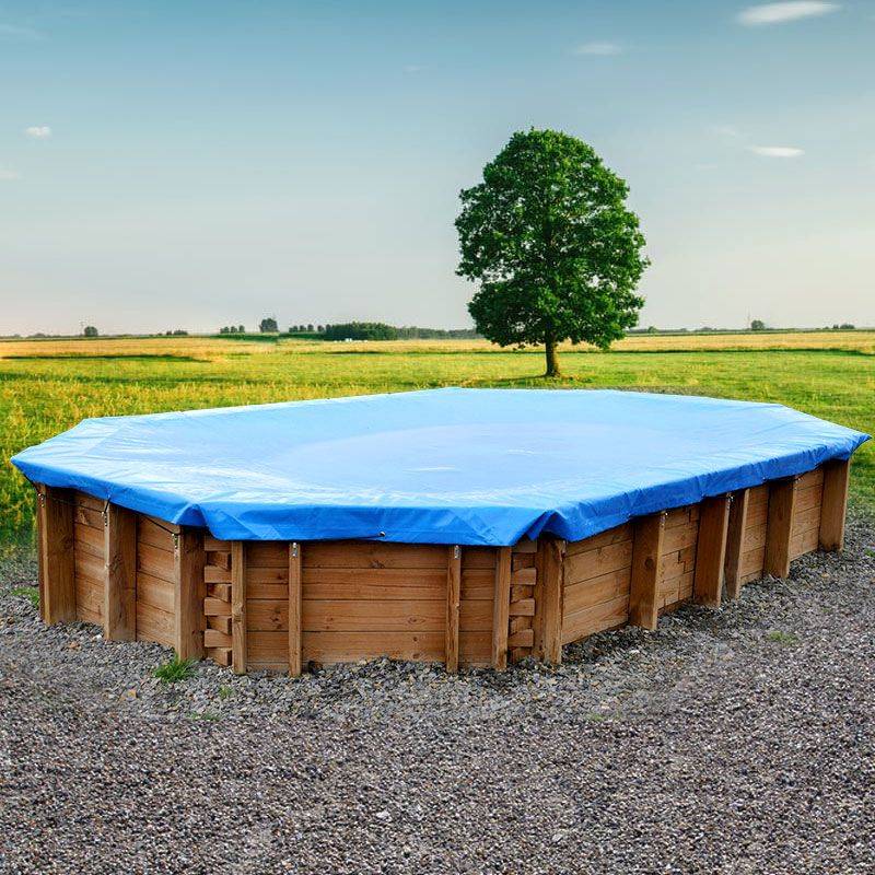 Gré - Bâche hiver pour piscine bois ovale SAFRAN 2 - Gré - Image 9