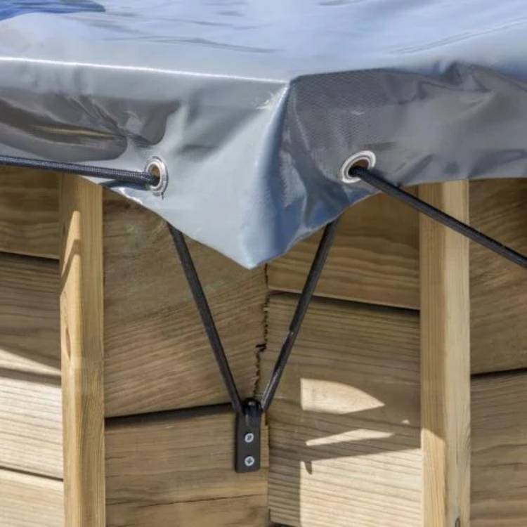Gré - Bâche hiver pour piscine bois ovale SAFRAN 2 - Gré - Image 10