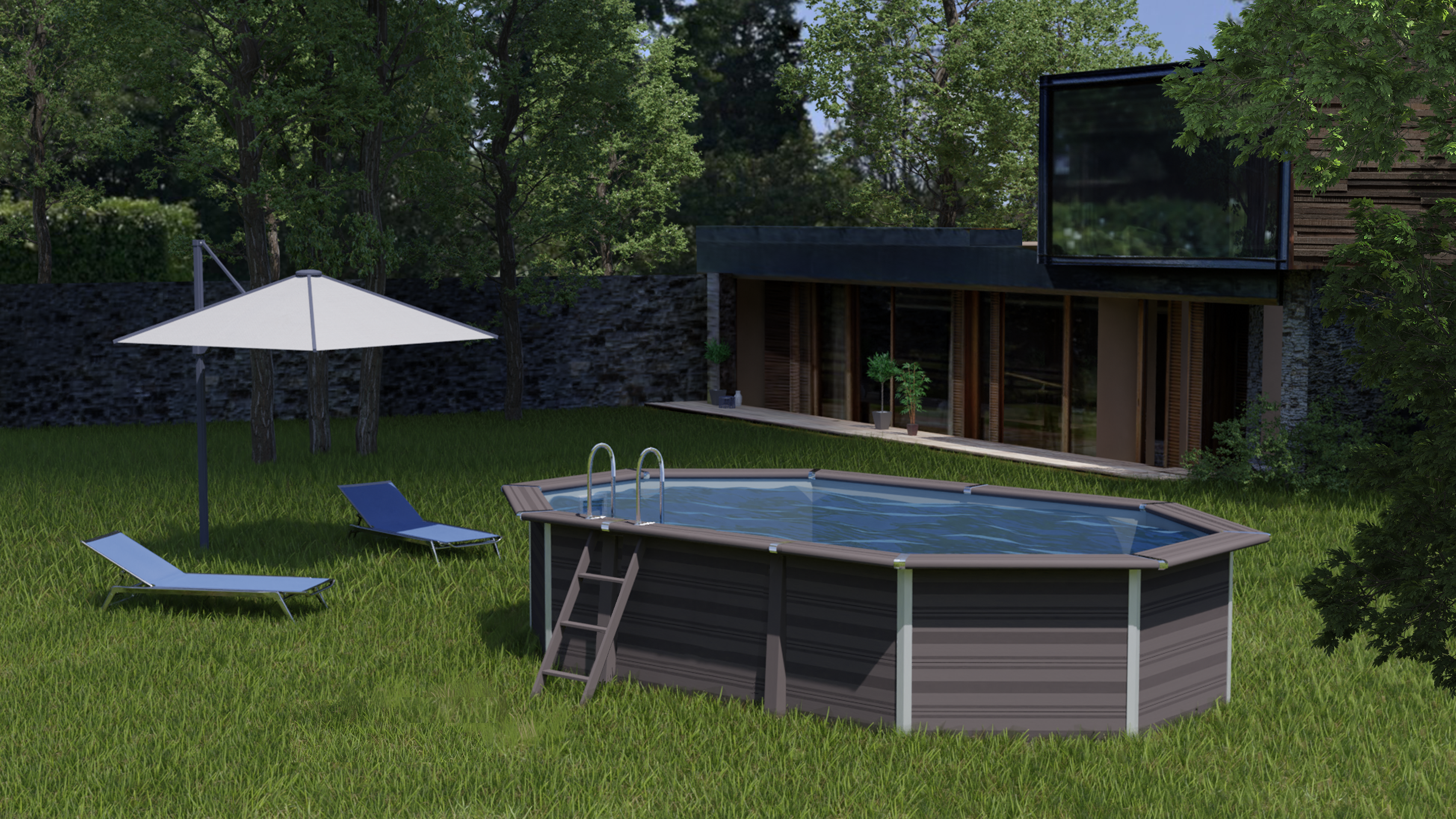 Gré - Piscine ovale composite - Gré - Image 9