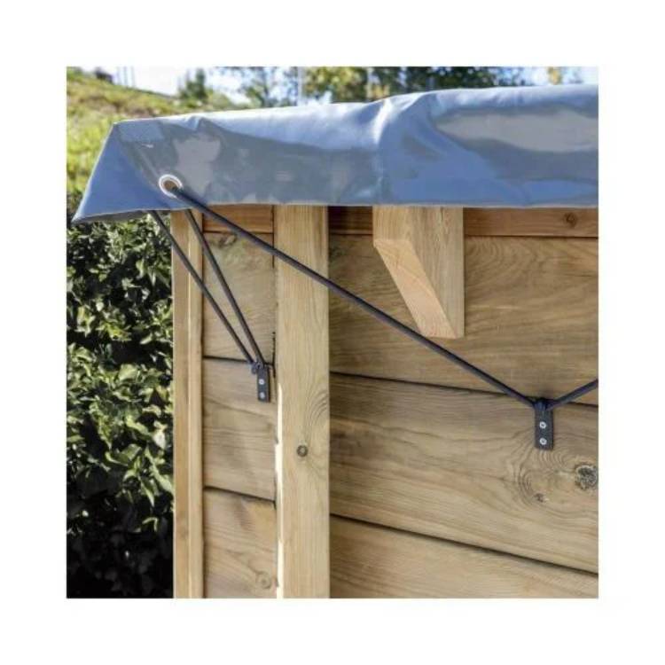 Gré - Bâche hiver pour piscine bois ronde VIOLETTE 2 - Gré - Image 12